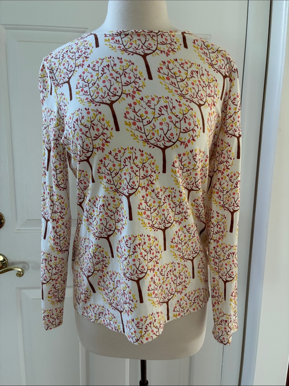 Talbots l/s Autumn Fall tee